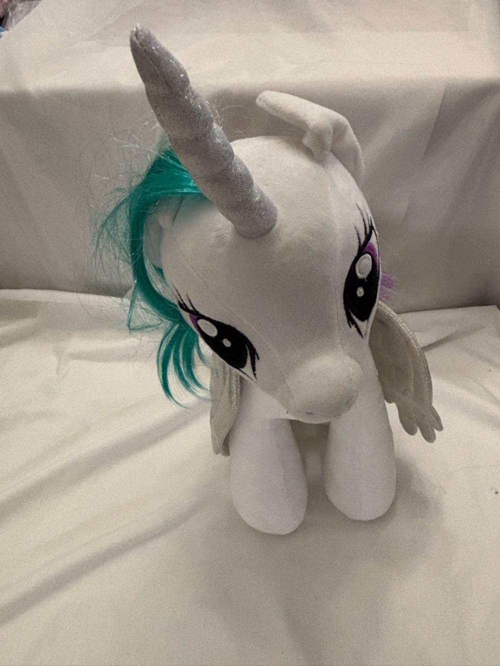 Build A Bear Princess Celestia Plush My Little Pony Glitter Wings 2015